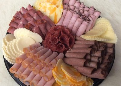 meats and cheese catering