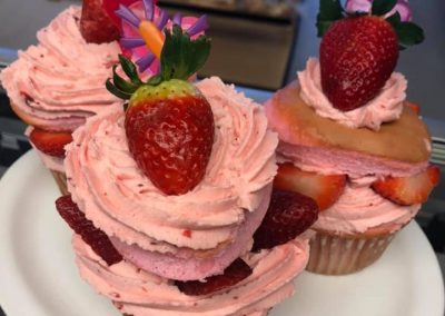 strawberry cupcakes